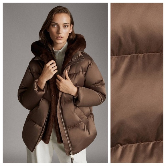 NWT. Massimo Dutti Quilted Puffer Jacket. Size S. - Picture 1 of 13